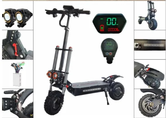 Citycoco Electric Scooter 1000W 48V Electric Scooter 10inch 2 Motor Wheel Lithium Battery Adult Fat Tire Folding Skateboard