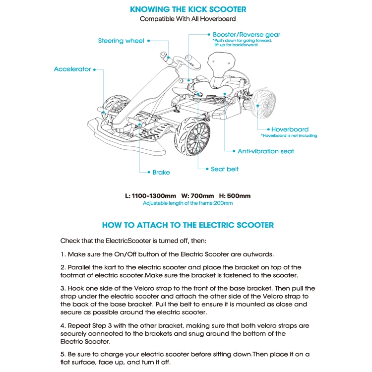 Wholesale Customized Good Quality Go-Kart Kids Electric Go Kart for Sports